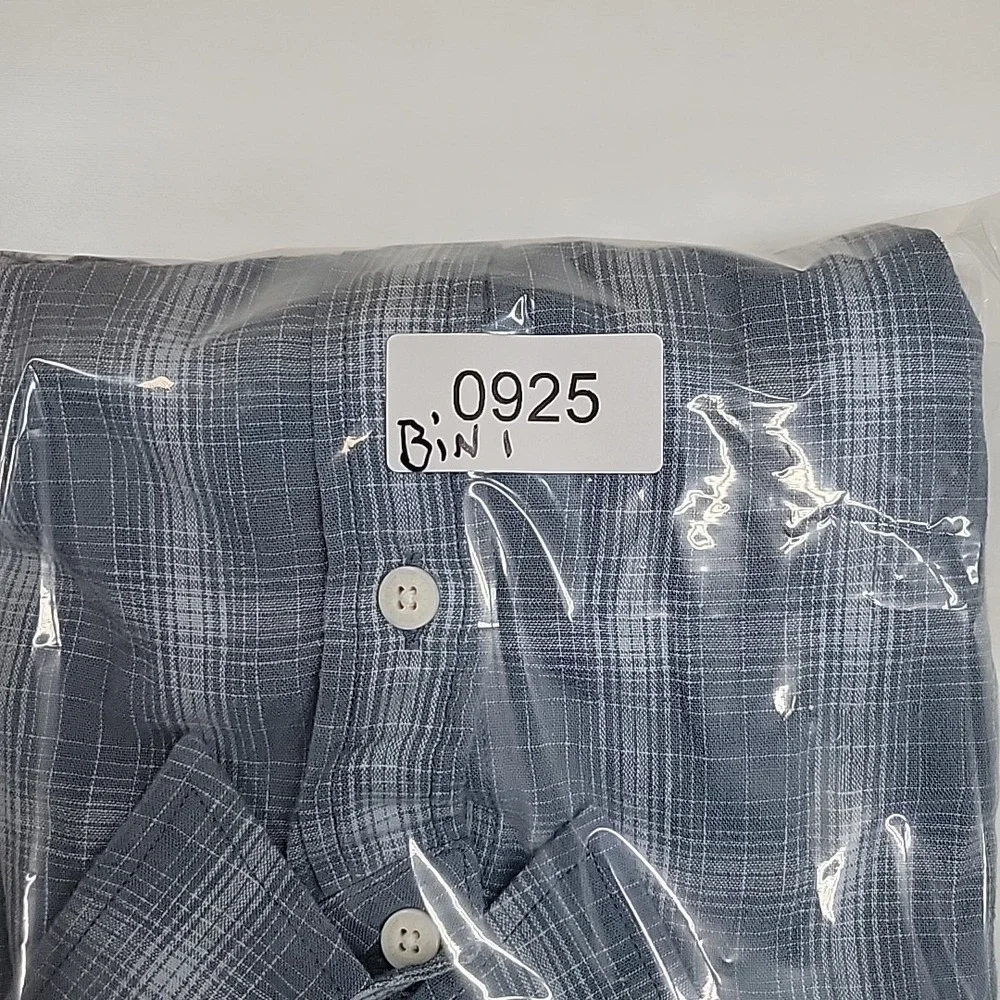 Levi's Shirt Men's Sz XL Blue Short Sleeve Cotton Casual Trendy Comfy Preppy